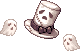 Costume Whisper Tall Hat
