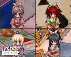 Cute Ribbon (Red, Green, Blue, White)
