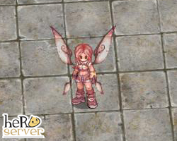 Red Fairy wings