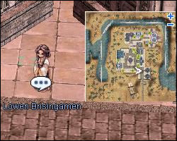 Brisingamen NPC Location