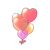 Costume Love Love Balloon