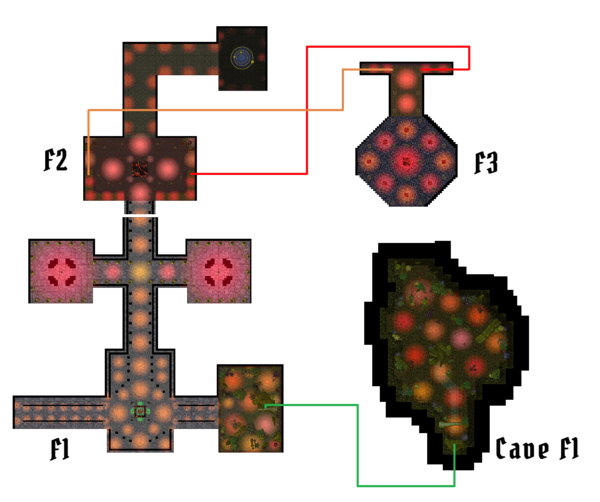 Map of Surtur's Palace