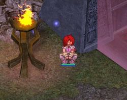 Costume Flame Eyes